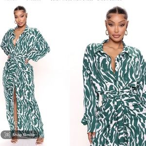 Fashion Nova striped dress